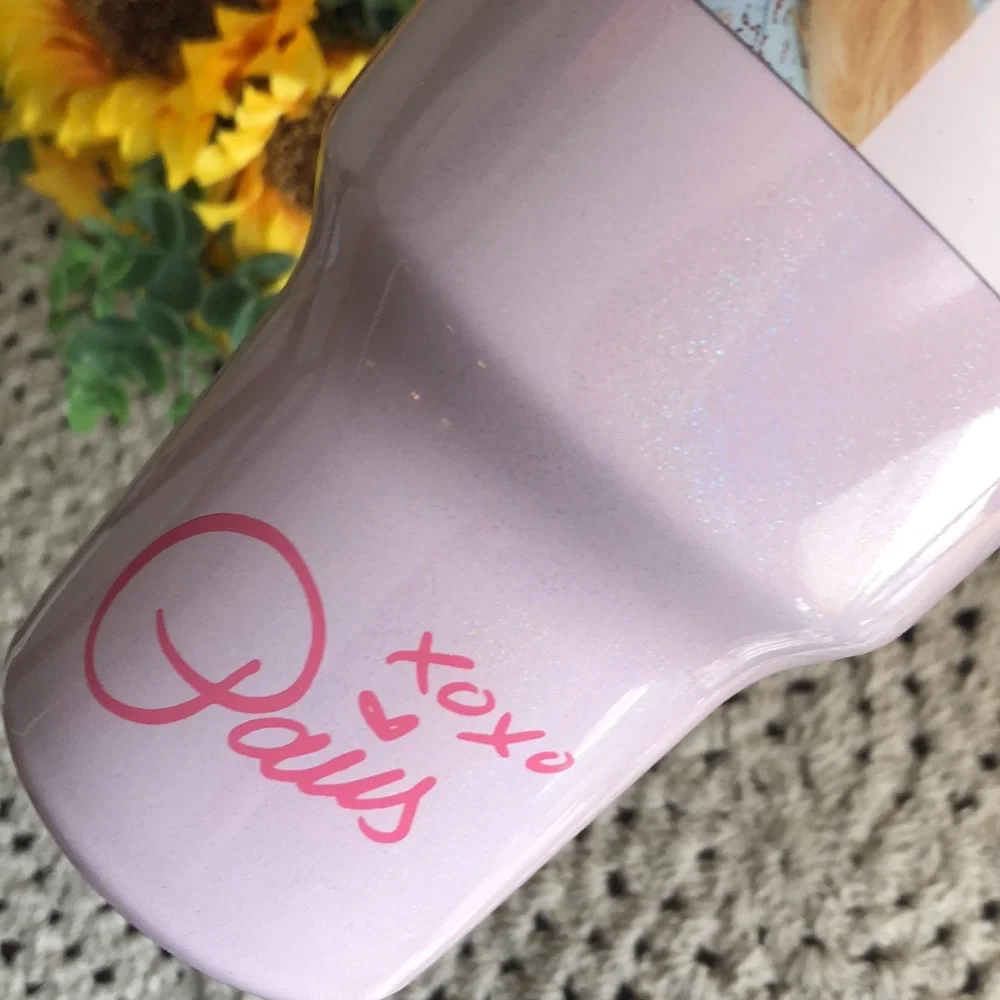Paris Hilton Insulated 40 oz Pink Tumbler